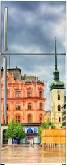 Samolepka na lednici flie 80 x 200  Freedom Square, the main square of Brno in Czech Republic, 80 x 200 cm