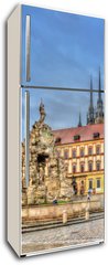 Samolepka na lednici flie 80 x 200, 171778400 - Parnas Fountain on Zerny trh square in the old town of Brno, Czech Republic