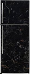 Samolepka na lednici flie 80 x 200, 172631790 - panorama texture black marble background