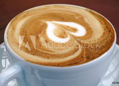 Fototapeta vliesov 200 x 144, 17603905 - Cappuccino mit Herz