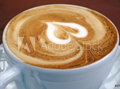 Fototapeta vliesov 270 x 200, 17603905 - Cappuccino mit Herz