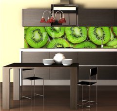 Fototapeta do kuchyn flie 260 x 60  Kiwi, 260 x 60 cm