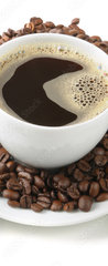 Samolepka na dvee flie 90 x 220  Coffee, 90 x 220 cm