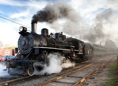 Fototapeta vliesov 100 x 73, 17917100 - Essex Steam Train - Essex Parn vlak