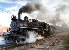 Fototapeta pltno 160 x 116, 17917100 - Essex Steam Train - Essex Parn vlak