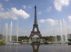 Fototapeta pltno 330 x 244, 17925542 - The Eiffel tower from Trocadero in Paris