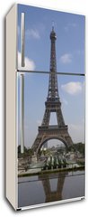 Samolepka na lednici flie 80 x 200, 17925542 - The Eiffel tower from Trocadero in Paris