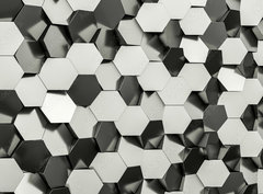 Fototapeta papr 360 x 266, 179876377 - hexagon geometric background