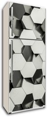Samolepka na lednici flie 80 x 200, 179876377 - hexagon geometric background