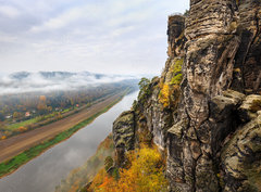Fototapeta papr 360 x 266, 181301221 - View over Elbe river