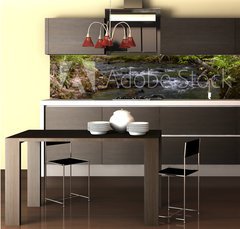 Fototapeta do kuchyn flie 260 x 60, 182860867 - Whitewater Stream