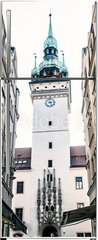 Samolepka na lednici flie 80 x 200  Old town hall in Brno, Czech republic, blue filter, 80 x 200 cm