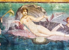 Samolepka flie 100 x 73, 185374010 - Mars fresco in Pompeii House Italy