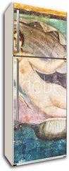Samolepka na lednici flie 80 x 200  Mars fresco in Pompeii House Italy, 80 x 200 cm
