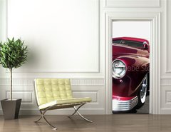 Samolepka na dvee flie 90 x 220, 1886924 - classic merc hotrod