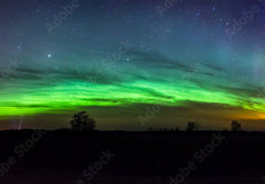 Fototapeta papr 184 x 128, 190001555 - Green Aurora Borealis