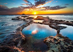 Samolepka flie 200 x 144, 19105542 - Pools at Maori Bay