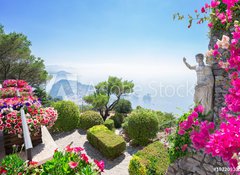 Samolepka flie 100 x 73, 192209300 - Capri island, Italy - Ostrov Capri, Itlie