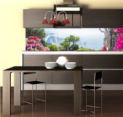 Fototapeta do kuchyn flie 260 x 60  Capri island, Italy, 260 x 60 cm