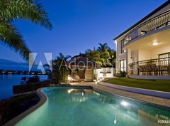 Fototapeta papír 360 x 266, 19386008 - Resort style living - Životní styl v rezortu