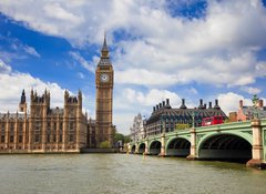 Fototapeta vliesov 100 x 73, 19785682 - Big Ben and Houses of Parliament, London, UK - Big Ben a domy parlamentu, Londn, Velk Britnie