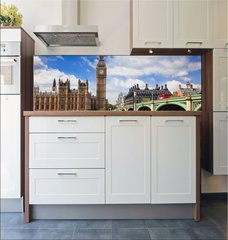 Fototapeta do kuchyn flie 180 x 60  Big Ben and Houses of Parliament, London, UK, 180 x 60 cm