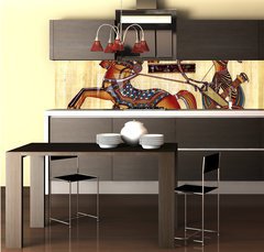 Fototapeta do kuchyně fólie 260 x 60, 20074338 - Egyptian papyrus - Egyptský papyrus