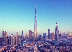 Fototapeta pltno 160 x 116, 204287935 - Dubai skyline, United Arab Emirates