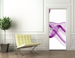 Samolepka na dveře fólie 90 x 220, 20700080 - Abstract smoke - Abstraktní kouř
