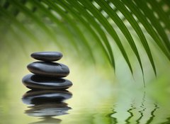 Samolepka flie 100 x 73  Zen stones, 100 x 73 cm