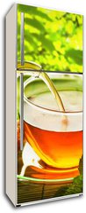 Samolepka na lednici flie 80 x 200, 21155419 - Pouring Healthy Tea