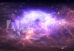 Fototapeta pltno 174 x 120, 214647633 - 360 degree space nebula panorama, equirectangular projection, environment map. HDRI spherical panorama. Space background with nebula and stars. - Panorama vesmrn mlhoviny 360 stup, ekvireangangulrn projekce, mapa prosted. HDRI sfrick panorama. Vesmrn pozad s mlhovinou a hvzdami.
