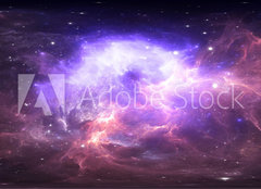 Fototapeta pltno 240 x 174, 214647633 - 360 degree space nebula panorama, equirectangular projection, environment map. HDRI spherical panorama. Space background with nebula and stars. - Panorama vesmrn mlhoviny 360 stup, ekvireangangulrn projekce, mapa prosted. HDRI sfrick panorama. Vesmrn pozad s mlhovinou a hvzdami.