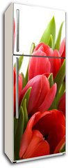 Samolepka na lednici fólie 80 x 200, 21477013 - Tulips from Holland - Tulipány z Holandska