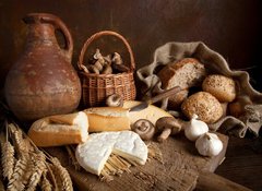 Samolepka flie 100 x 73, 21518659 - Rustic food