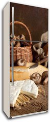 Samolepka na lednici flie 80 x 200, 21518659 - Rustic food