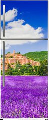 Samolepka na lednici flie 80 x 200, 215601674 - Banon hilltop village in Provence, France