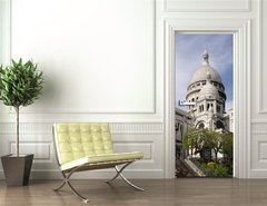 Samolepka na dvee flie 90 x 220  Sacr Coeur, 90 x 220 cm