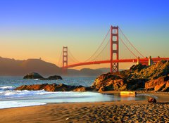 Fototapeta vliesov 100 x 73, 2165133 - baker beach, san francisco