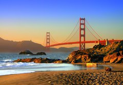 Fototapeta papr 184 x 128, 2165133 - baker beach, san francisco - Pl Baker, San Francisco