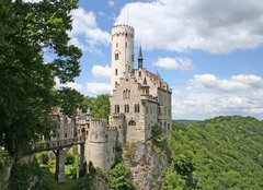 Fototapeta pltno 240 x 174, 22034617 - Germany: Burg Lichtenstein, a fairy-tale castle
