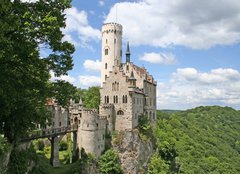 Fototapeta254 x 184  Germany: Burg Lichtenstein, a fairy tale castle, 254 x 184 cm