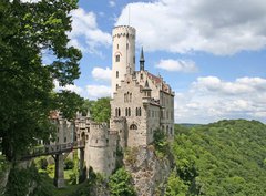 Fototapeta papr 360 x 266, 22034617 - Germany: Burg Lichtenstein, a fairy-tale castle