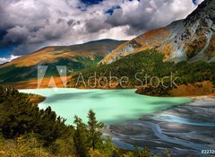 Samolepka flie 100 x 73, 2232695 - akkem lake - akkem jezero