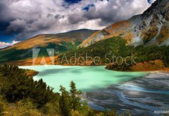 Fototapeta pltno 174 x 120, 2232695 - akkem lake - akkem jezero