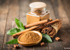 Fototapeta papr 160 x 116, 224205694 - Fresh cinnamon sticks and powder