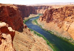 Samolepka flie 145 x 100, 22502717 - Classic nature of America -  Colorado river close to Glen canyon