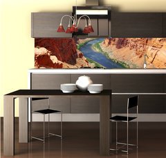 Fototapeta do kuchyn flie 260 x 60, 22502717 - Classic nature of America -  Colorado river close to Glen canyon - Klasick povaha Ameriky