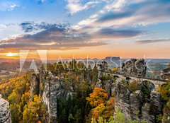 Fototapeta papr 160 x 116, 228384018 - Basteibrcke in der Schsischen Schweiz 
