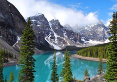 Fototapeta papr 184 x 128, 22857690 - Moraine Lake in Banff National Park, Alberta, Canada - Moraine jezero v nrodnm parku Banff, Alberta, Kanada